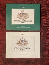 Juego de monedas Royal Australian Mint 1985