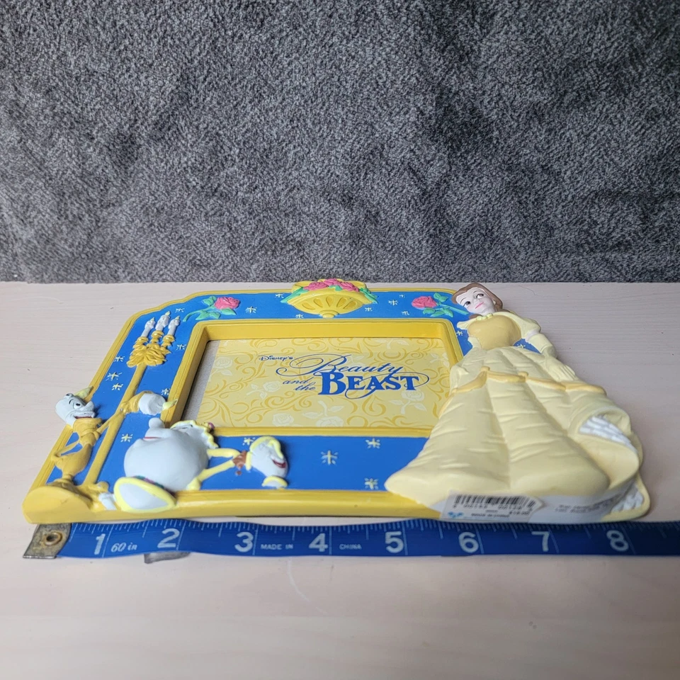 Disneyworld Florida BELLE MARCO DE FOTOS La Bella y la Bestia Foto 3.5 X 5 LEER Foto 2 de 4