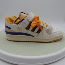 Adidas Forum 84 Low GW2007 Mens 11 Basketball Shoes White Gold Leather Sneakers