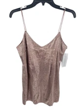 TopShop Slip Dress Womens 6 Pink Sparkle Y2K 90s Shimmery Hoco Fairycore Retro
