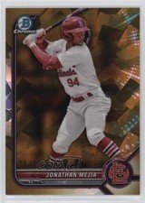 2022 Bowman Chrome Draft Sapphire Edition Gold 11/15 Jonathan Mejia #BDC-186 h3c