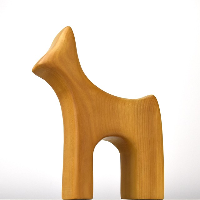 Swiss Antonio Vitali Carved Wood Toy Goat Figurine Object Vintage Rare MCM Swiss Antonio Vitali Carved Wood Toy Goat Figurine Object Vintage Rare MCM