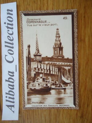 CHROMBILD SCHOKOLADE KAKAO SUCHARD ALBUM SAMMLUNG EUROPA 49 Kopenhagen