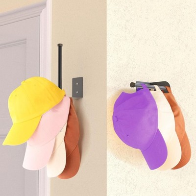 Hat Display Organizer Cap Holder Wall Mount Hat Rack Portable Hat ...