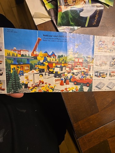 Inserto de catálogo Lego 1981 - Espacio, castillo amarillo 6075, ciudad, barco, Fabuland - Imagen 9 de 10