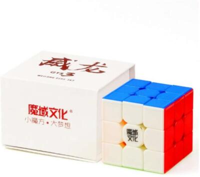MoYu Weilong GTS3 3X3X3 Stickerless Magic Cube Speed Cube Ship from USA