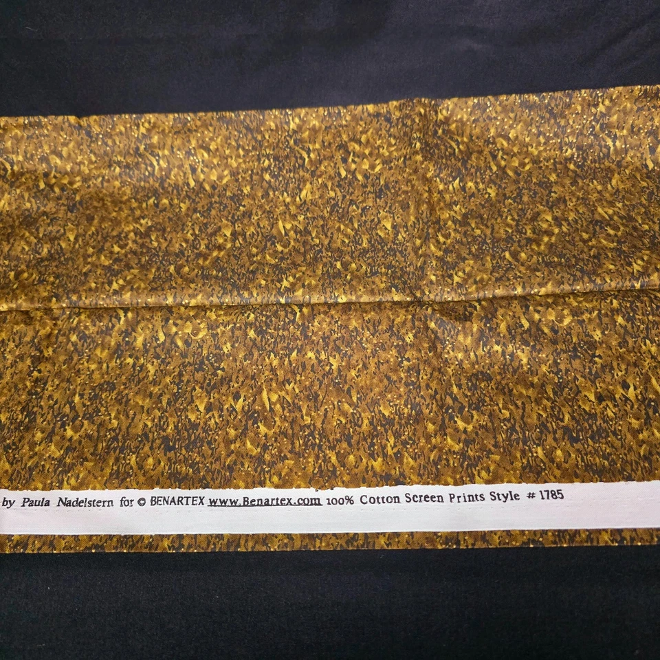 Opulence - Nadestern, Benartex 44" Wide Fabric Brown 22" Wide Cotton 1 Yard - Image 2 of 4