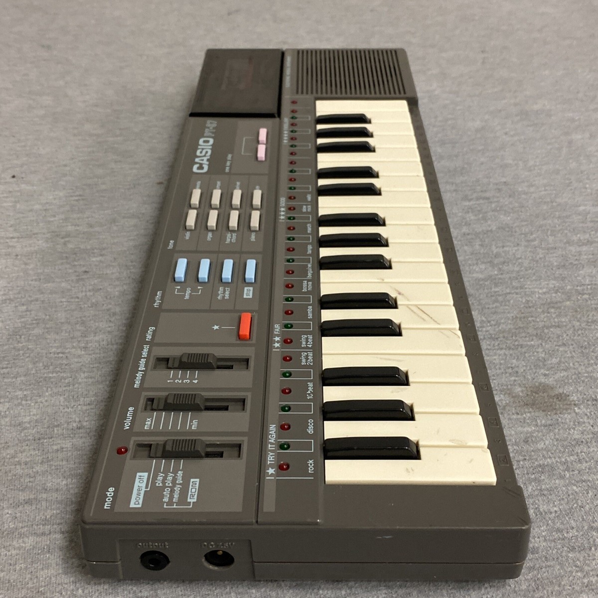 Vintage Casio PT-87 Mini Keyboard with ROM Pack RO551 (No