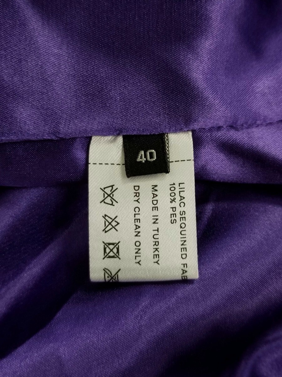 希少　PARADIS No.5 purple fashion $865 New Arrivals Women's Purple Blanca In Es Paradis Sequin