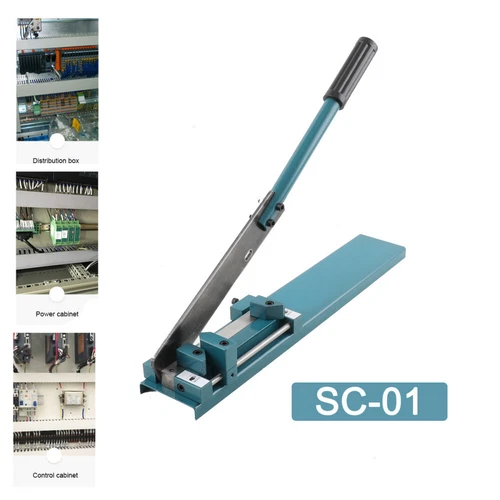 SC-01 PVC Trunking Cutter Manual Wire Duct Cutter 45° 90° Angle Cutting Machine