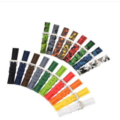 Premium Rubber Silicone Watch Band Strap 20/22/24/26mm Waterproof for Panerai