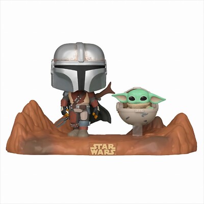 POP - Star Wars - Mandalorian with Child 2er Pack Neu & OVP