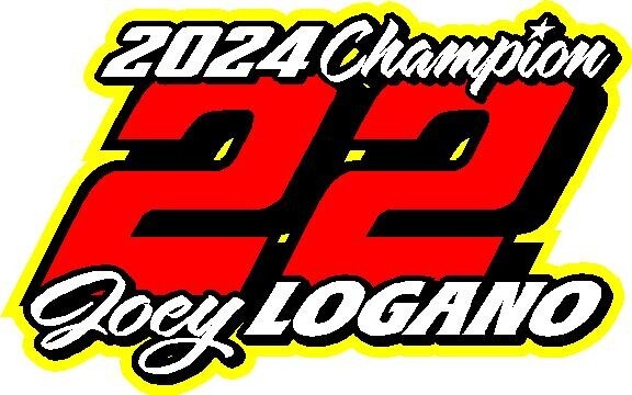 22 Joey Logano 2024 Nascar Cup Champion vinyl window decal sticker