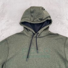 Polo Sport Ralph Lauren Performance Hoodie Men Medium Army Green SpellOut Logo