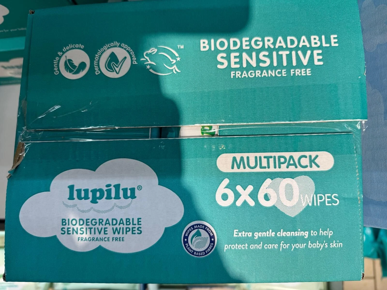 Lupilu Sensitive Baby Wipes 6x 60 packs Fragrance Free FAST & FREE DELIVERY