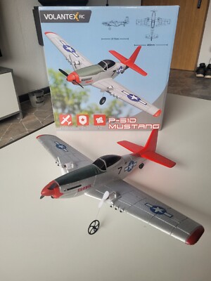 Volantex RC P-51D Mustang Flugzeug  / *Neu + OVP* + GRATIS Heli