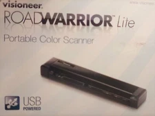 NEW Visioneer RoadWarrior Portable Color Scanner PRW120-WU Pass-Through 