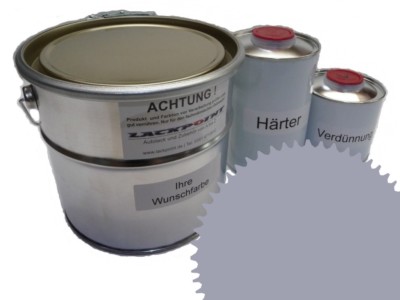 5 Liter Set 2K Automotive Paint Ral 7040 Windowgrey Acrylic Shiny Lackpoint Uni