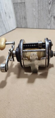VINTAGE PENN PEERLESS NO. 9 LEVEL WIND FISHING REEL - New HT-100