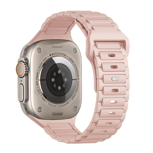 Durable Wristband Easy Removal Soft Silicone Band for Apple Watch Series 10 46mm - Picture 8 of 13