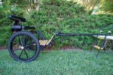 EZ Entry Mini Size Wooden Floor w/48"-55" Straight Shafts w/21" Motorcycle Tires