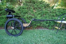 EZ Entry Mini Size Wooden Floor w/48"-55" Straight Shafts w/21" Motorcycle Tires