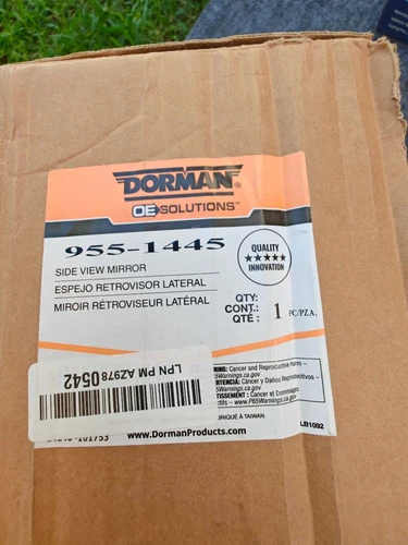 955-1445 Dorman Mirror  Driver Left Side Hand for Toyota Sienna 1998-2003