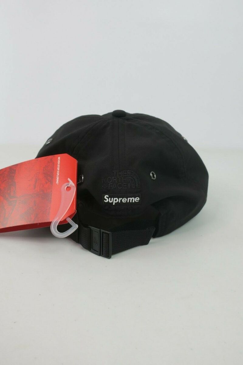 Supreme X The North Face? Mountain Black 6 Panel Cap Hat Supreme X The North Face? Mountain Black 6 Panel Cap Hat