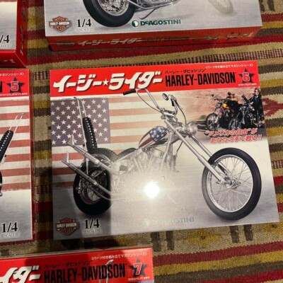 DeAGOSTINI Harley-Davidson Easy Rider Billy Bike Complete Set of 7