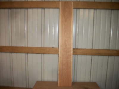 1 PC CHERRY WOOD WIDE KILN DRIED 42'' X 6 3/4'' X 11/16'' LOT 420Z BOARD CLEAR FLAT
