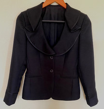 YSL VINTAGE STYLE BLAZER w MATCHING SKIRT GORGEOUS SUIT NEW Size SMALL DISCOUNT