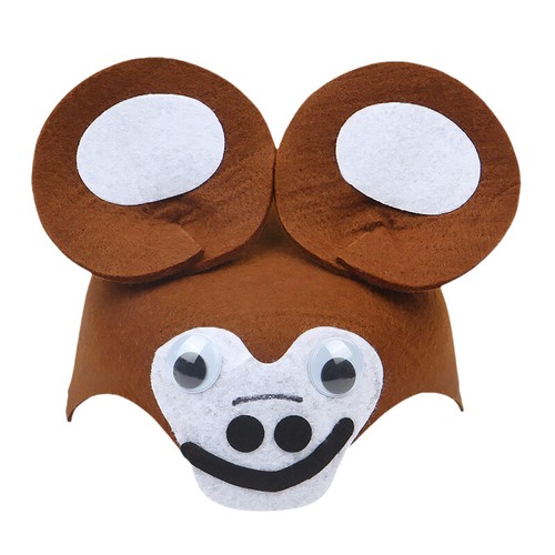 Kids Stage Performance Animal Funny Hat Zoo Carnival Felt Hat for Children's Day - Picture 27 of 36