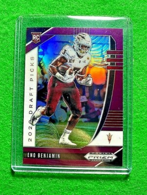 ENO BENJAMIN PRIZM PURPLE ROOKIE CARD JERSEY #3 CARDINALS 2020 PANINI PRIZM DP 