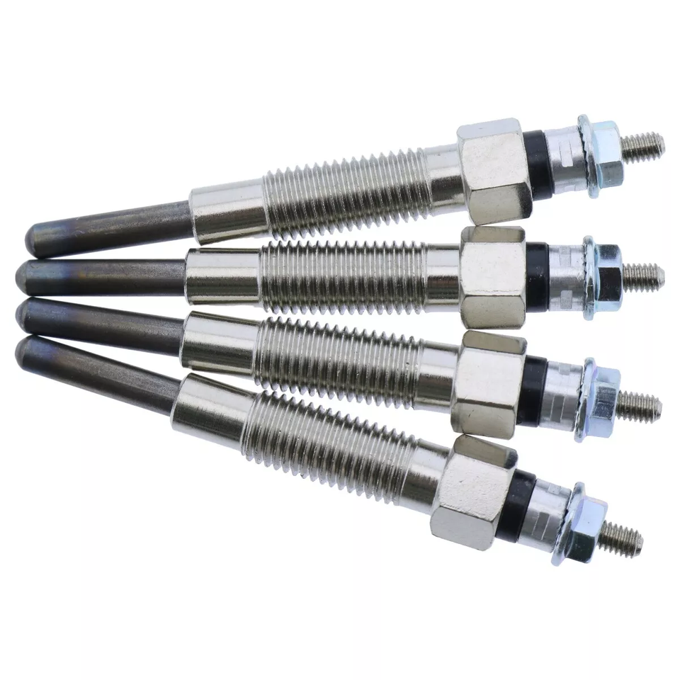 New Set of 4 pcs 6825 Glow Plug 15204-65511 1520465511 for Kubota ...