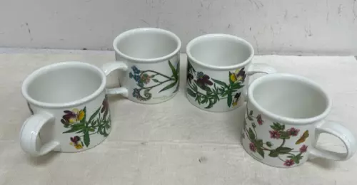 beautiful lot 4 The Botanic Garden Portmeirion tea coffee mugs