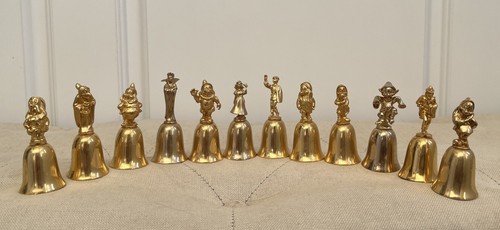 Vintage 1987 Walt Disney Schneewittchen & 7 Zwerge Goldglocke 12-teiliges Set - Bild 2 von 22