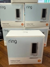 Ring Indoor Cam PLUG-IN (2nd Gen) 1080p HD Video - White