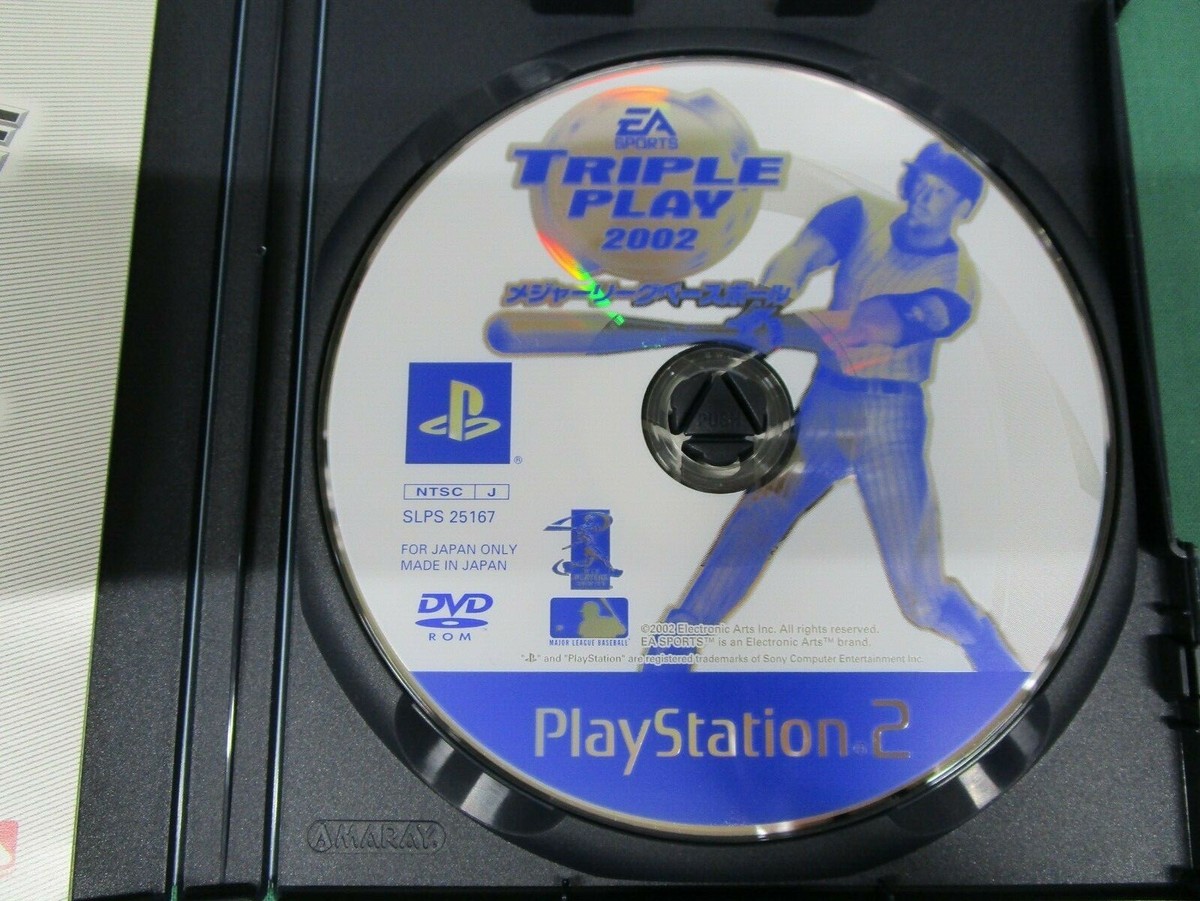 Ps2 Major League Baseball Triple Play 2002 for sale online