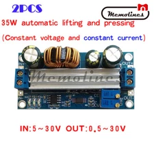 2x DC-DC 3A 35W CC CV Converter Auto Step up/down Buck Boost Power Supply Module