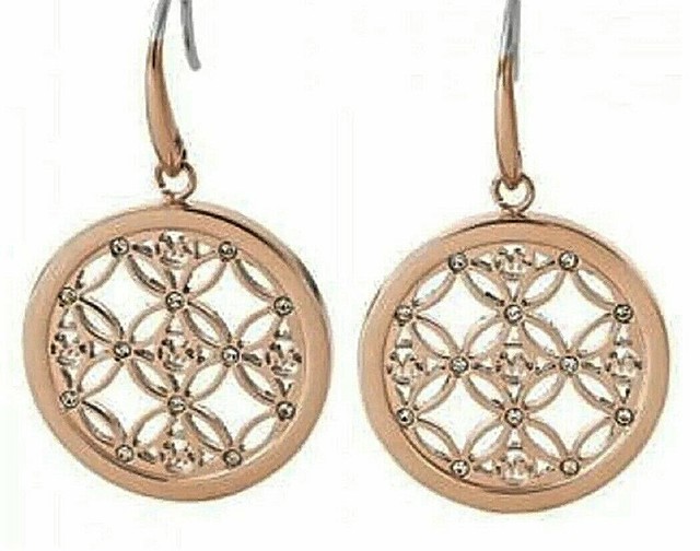 michael kors disc earrings