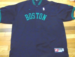 nike celtics warm up jacket