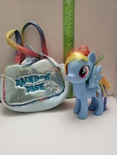 My Little Pony RAINBOW DASH Hand Bag With Pony Fast Shipping