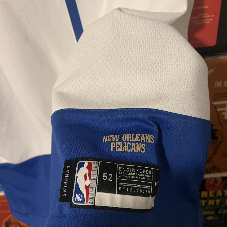 Nike Zion Williamson New Orleans Pelicans Authentic Swingman City Jersey XL - Image 3 of 4
