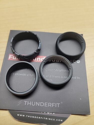 ThunderFit Silicone Rings - Set Of 4 Size 11 - Picture 1 of 2