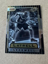 1996 Bowman's Best Retro Latrell Sprewell #TB14 Golden State Warriors Guard