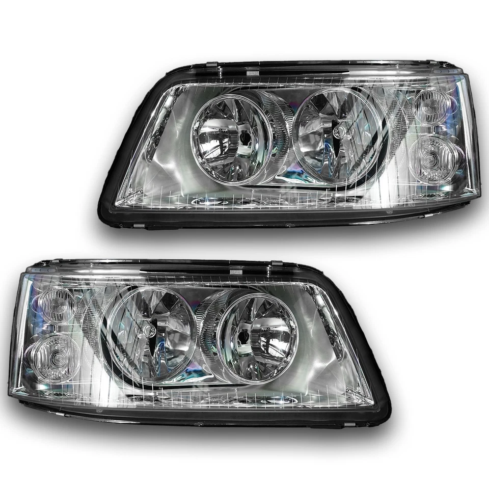 2x Scheinwerfer + Stellmotor links + rechts H7/H1 passend für VW Transporter T5