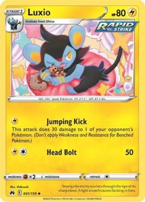 Luxio - 041/159 - Uncommon - Near Mint