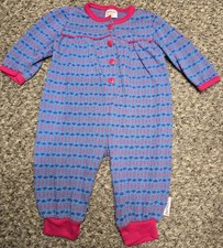 90s Vintage Girl Romper Floral Healthtex Sz 12 M