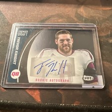 Trevor Knight 2017 SAGE FOOTBALL HIT DRAFT ROOKIE AUTOGRAPH CARD #A68 RC AUTO. rookie card picture