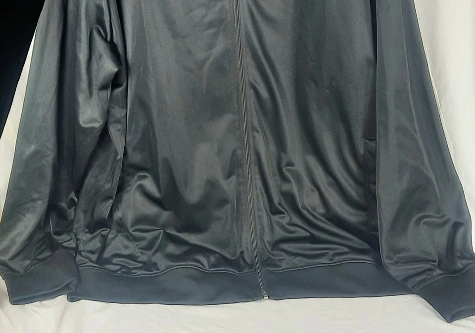 Fila Mens Track Jacket Size 4XLT Black Zip Front Athletic - Image 3 of 4